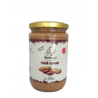 Naturyol Şeker İlavesiz Fıstık Ezmesi 660gr