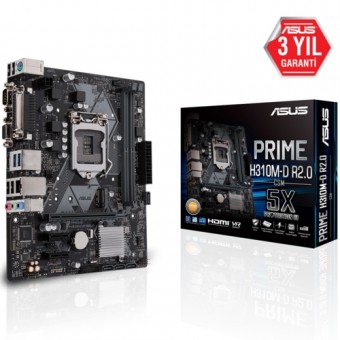 Asus PRIME H310M-D R2.0 DDR4 2666MHz S+V+GL 1151V2