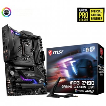 MSI Z490 GAMING CARBON WIFI DDR4 S+V+GL 1200p