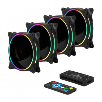 FRISBY FCL-F1264B 4X120MM FAN KİTİ