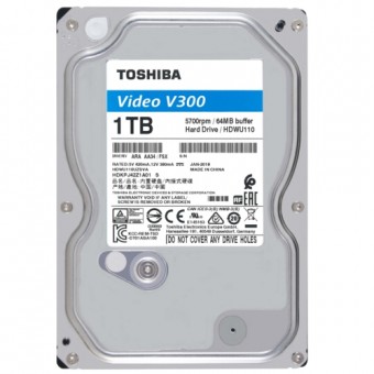 Toshiba 3,5 V300 1TB 64MB 5700RPM HDWU110UZSVA