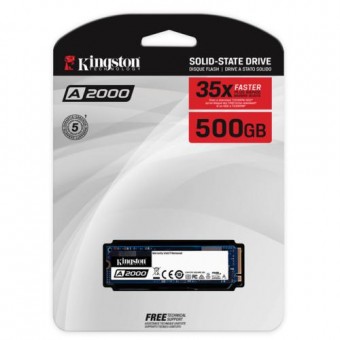 Kingston A2000 500GB SSD m.2 NVMe SA2000M8/500G