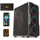 DarkFlash Aquarius-Mesh 650W 80+RGB Mid Tower Kasa