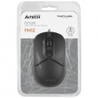 A4 Tech FM12 Mouse USB Siyah 1200DPI