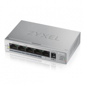 Zyxel GS-1005HP 5Port Gigabit PoE Switch Zyxel GS-1005HP 5Port Gigabit PoE Switch