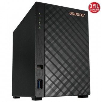 Asustor AS1102T 2 Disk Yuvalı (2x18TB) Nas Cihazı